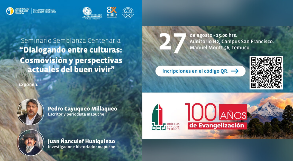 Seminario: «Dialogando entre culturas – Cosmovisión y perspectivas actuales del buen vivir»